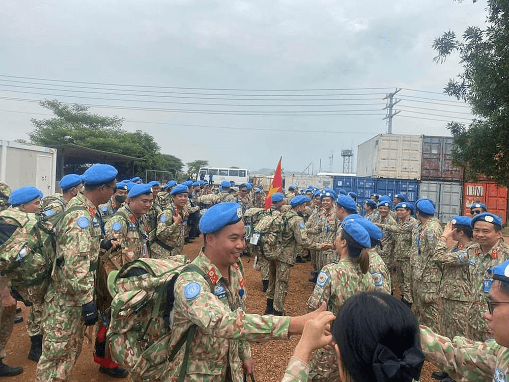 Bệnh viện dã chiến cấp 2 số 5 Việt Nam tới Nam Sudan tiếp nối sứ mệnh gìn giữ hòa bình