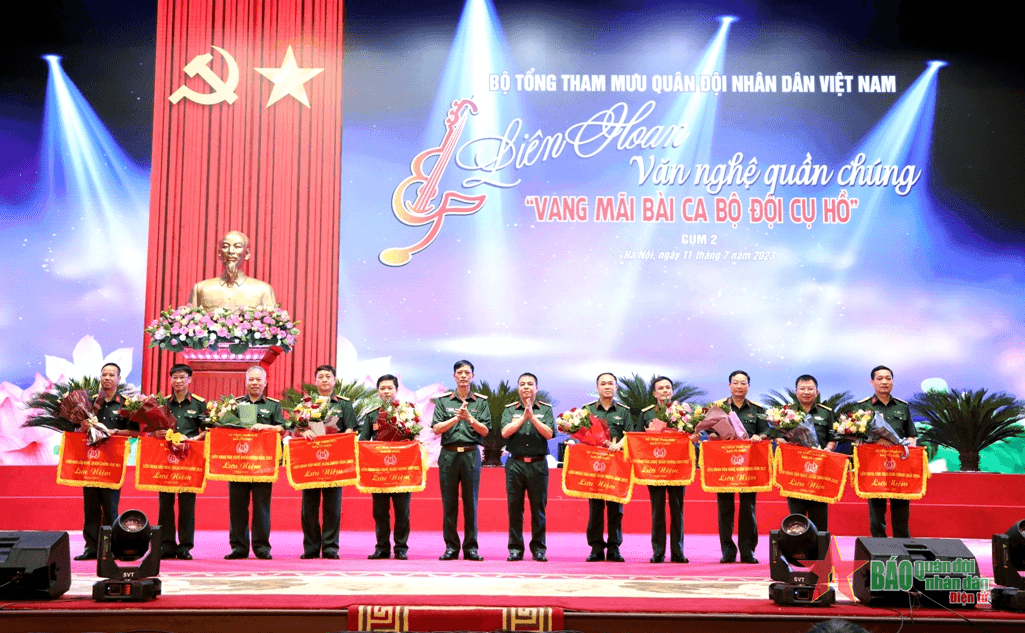 Bộ Tổng Tham mưu tổ chức Liên hoan văn nghệ quần chúng năm 2023

​