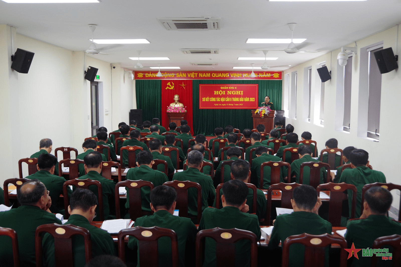 Quân khu 4: Sơ kết công tác hậu cần 6 tháng đầu năm 2023