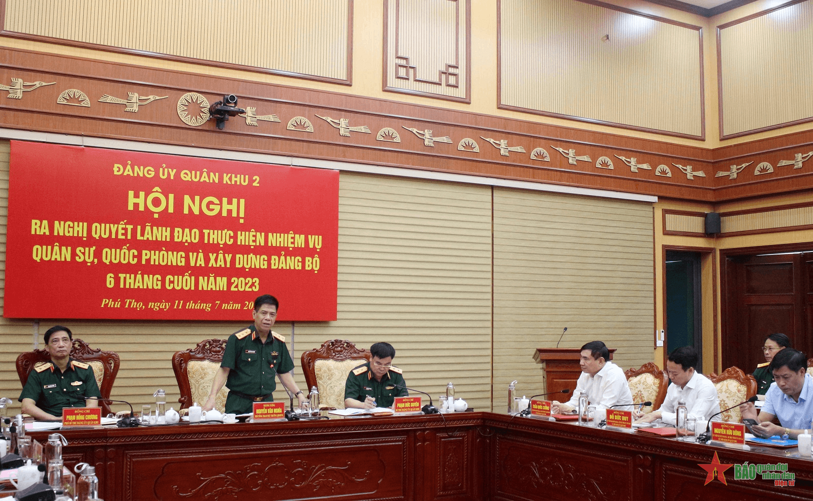 Đảng ủy Quân khu 2 ra nghị quyết lãnh đạo thực hiện nhiệm vụ 6 tháng cuối năm 2023