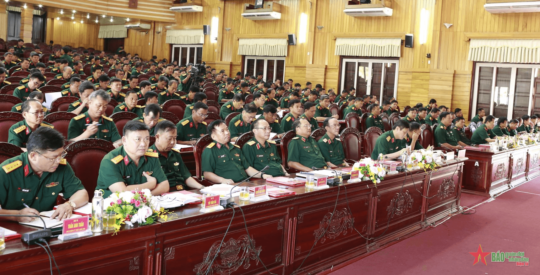 Quân khu 5: Tăng cường phối hợp với các địa phương xây dựng trận địa phòng thủ liên hoàn, vững chắc