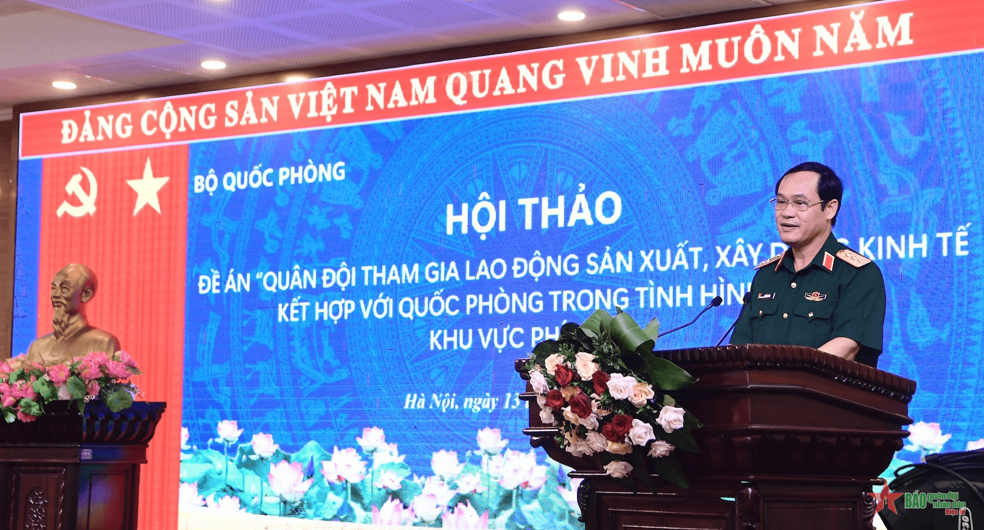Hội thảo Đề án Quân đội tham gia lao động sản xuất, xây dựng kinh tế kết hợp với quốc phòng trong tình hình mới