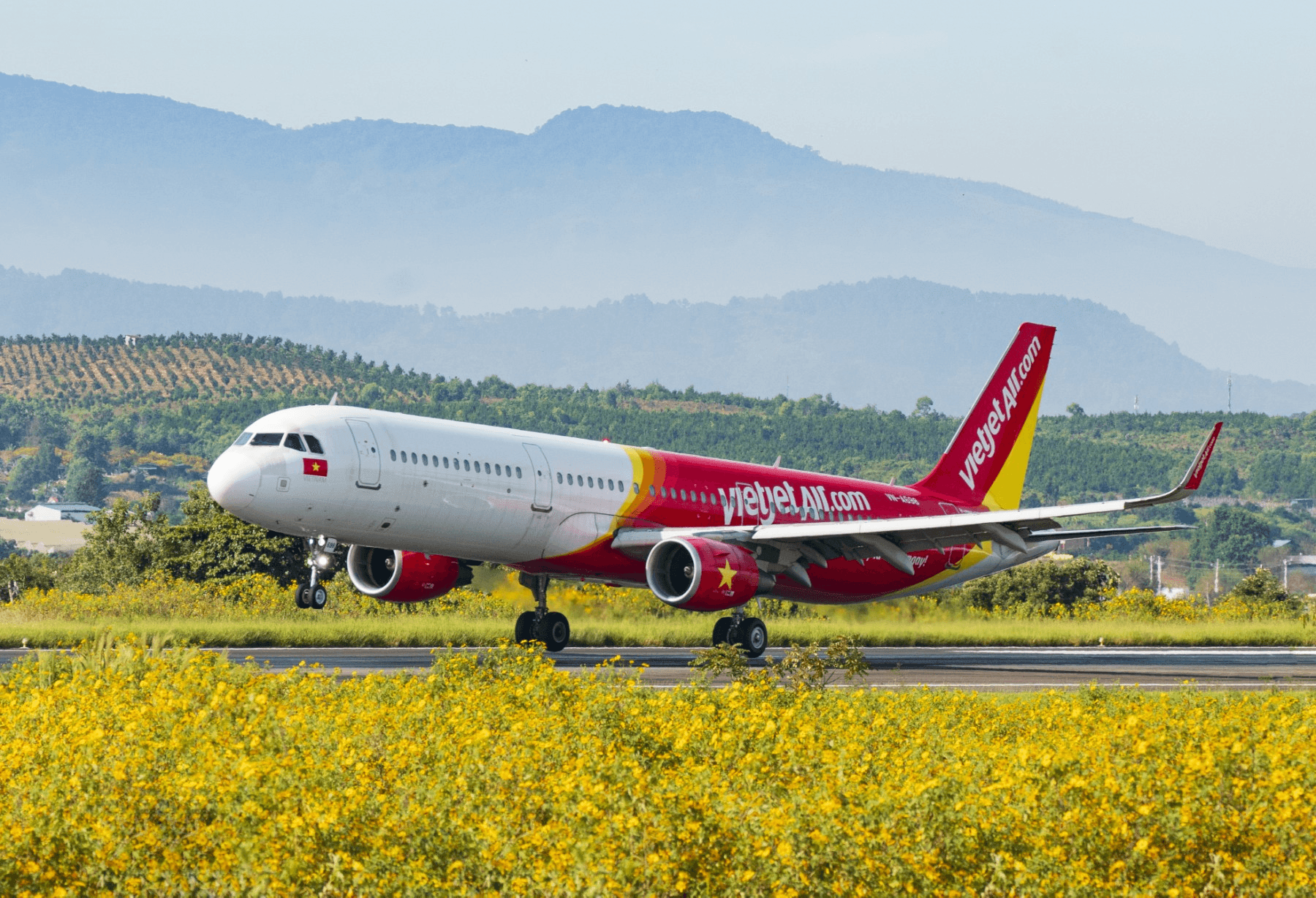 Bay thẳng Đà Lạt - Busan cùng Vietjet