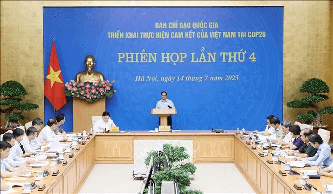 Thủ tướng Phạm Minh Chính: Hoàn thiện thể chế, huy động nguồn lực cho phát triển xanh