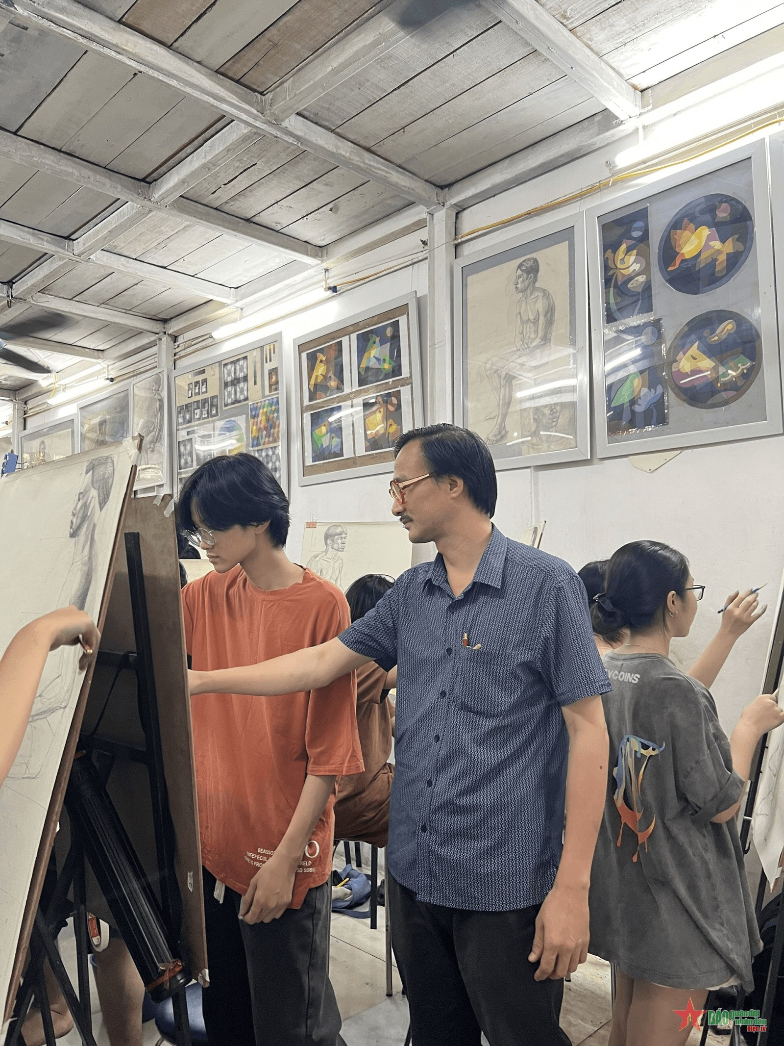 Tấm lòng nhân ái với học trò
