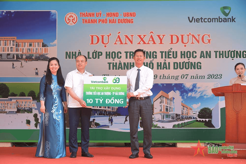 Vietcombank ưu tiên cho hoạt động an sinh xã hội