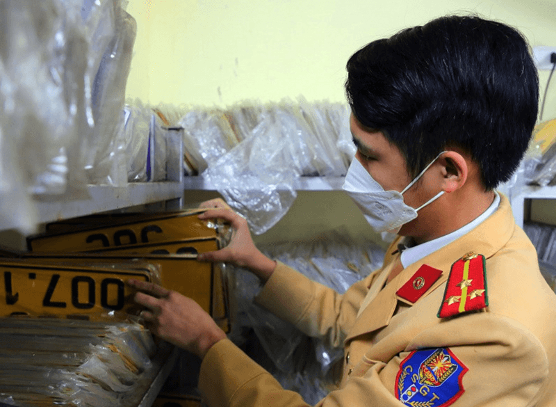 Phê duyệt danh sách 153.102 biển số ô tô đưa ra đấu giá
