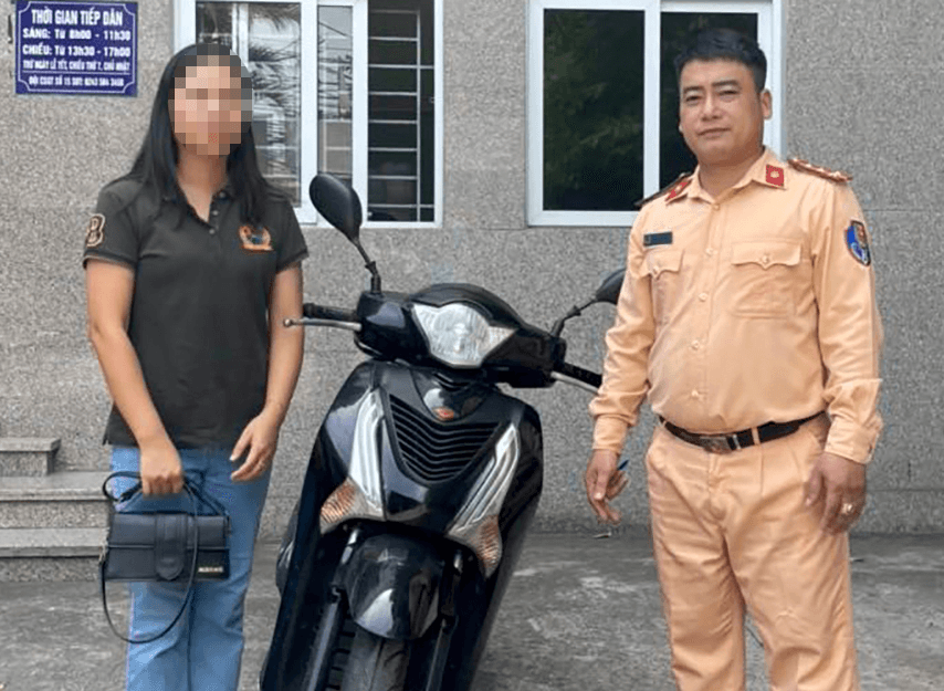 Phát hiện chiếc xe SH của người dân bị “nhảy” cách đây 5 năm