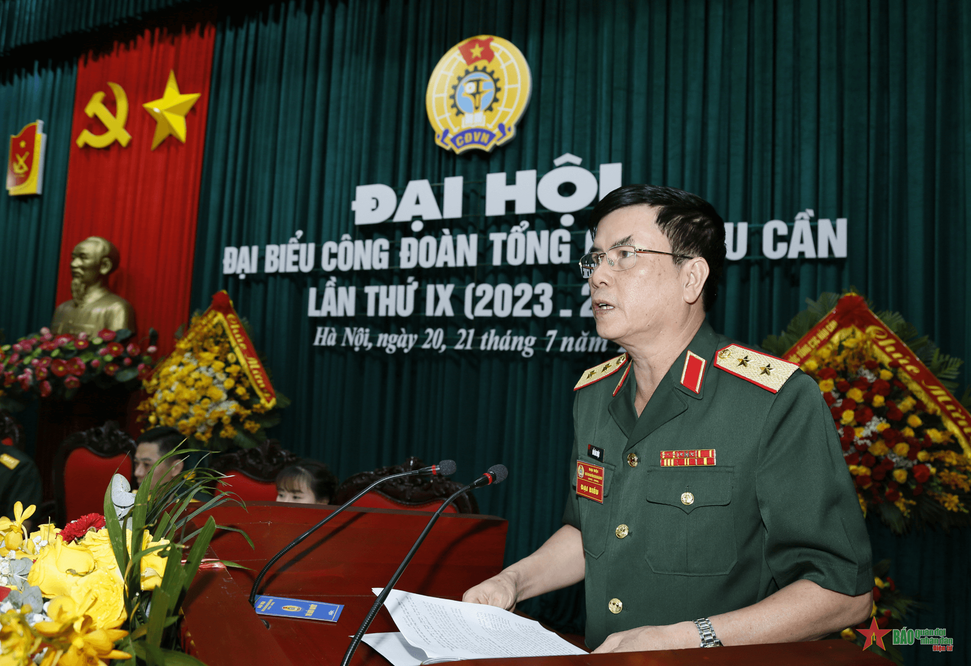 Tổng cục Hậu cần: Đổi mới phương thức, nâng cao hiệu quả hoạt động của tổ chức công đoàn