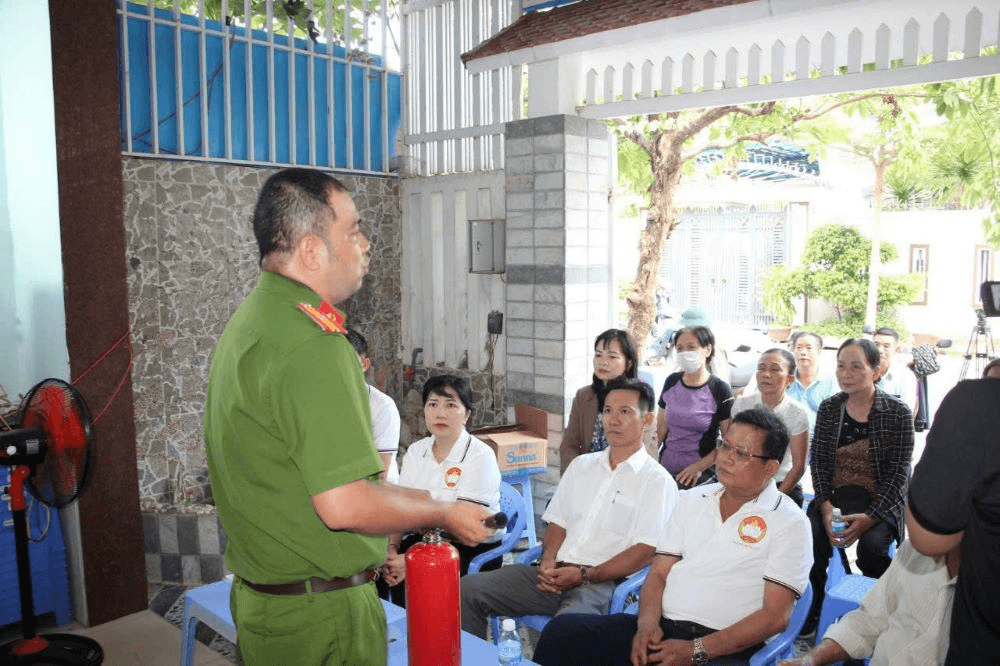 Nhân rộng mô hình “Tổ liên gia an toàn phòng cháy, chữa cháy”