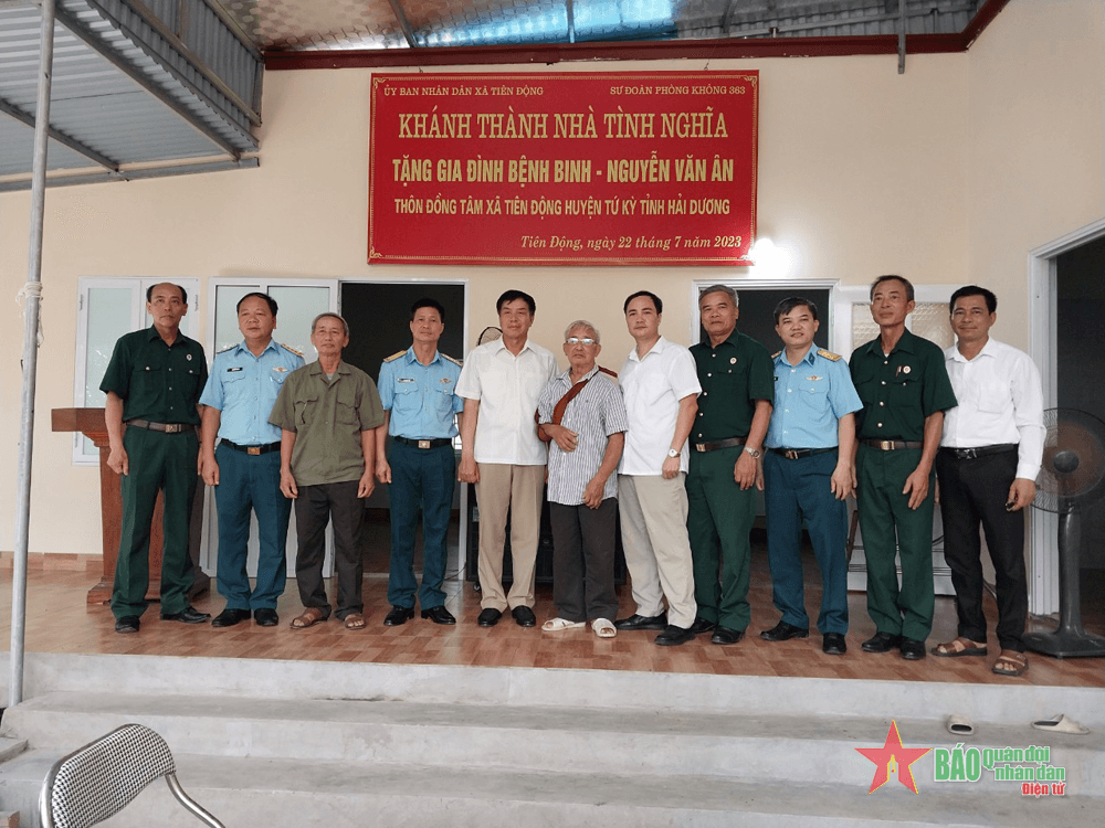 Sư đoàn 363 khánh thành và bàn giao “Nhà tình nghĩa”