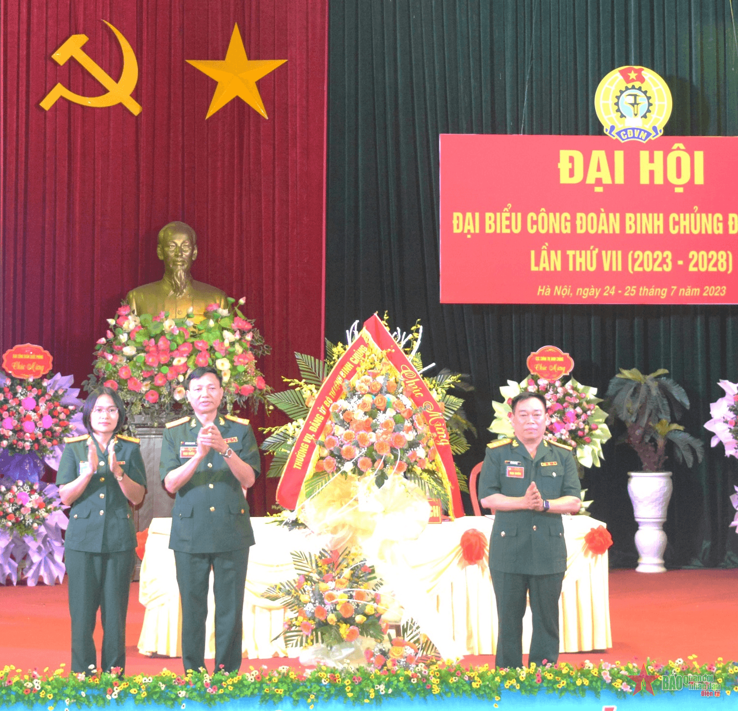 Binh chủng Đặc công tổ chức Đại hội đại biểu Công đoàn lần thứ VII