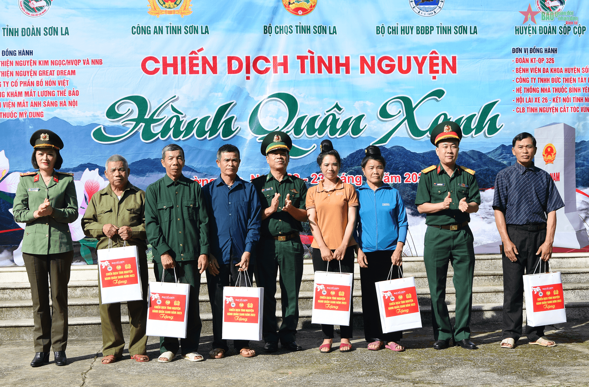 Sơn La: Lực lượng vũ trang tổ chức chiến dịch tình nguyện “Hành quân xanh”