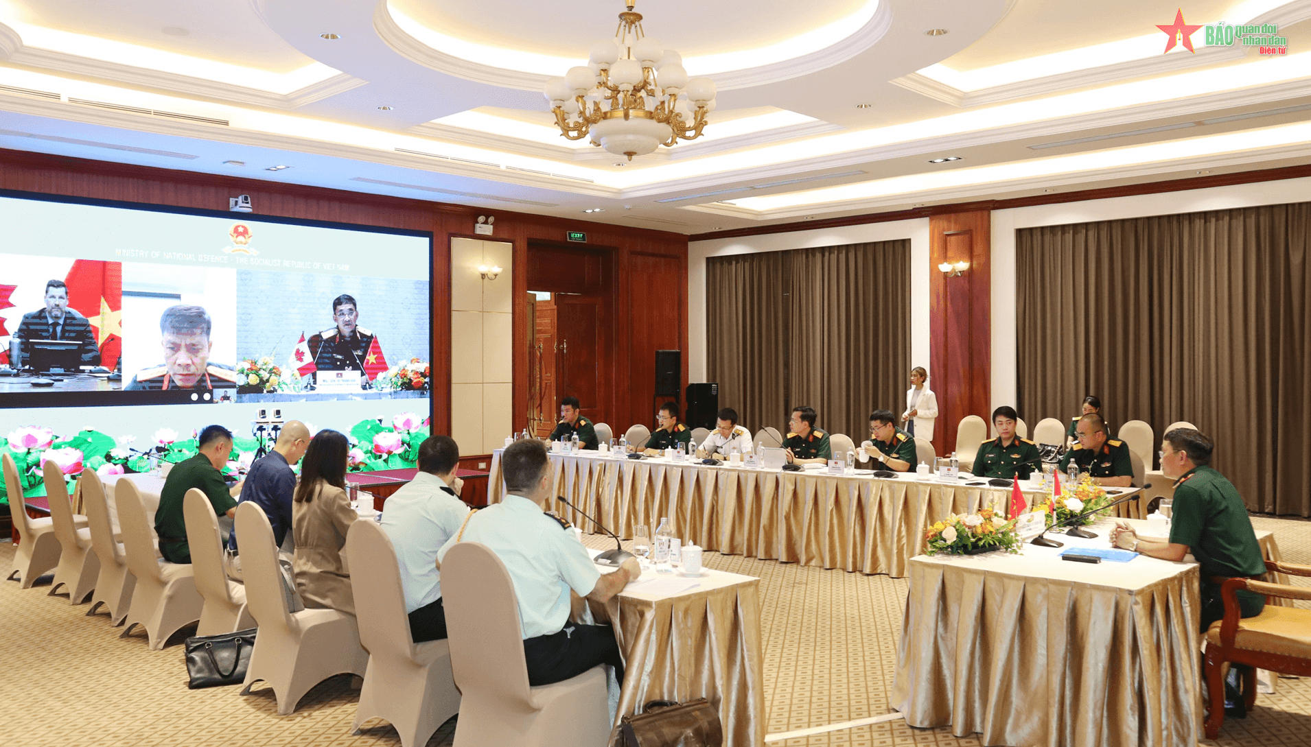 Tham vấn quốc phòng song phương Việt Nam-Canada năm 2023