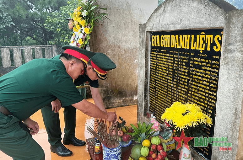 Trung đoàn 726 tổ chức nhiều hoạt động tri ân thương binh, liệt sĩ