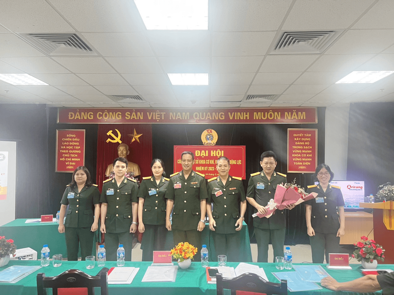 Trung tá QNCN Đỗ Trung Dũng: Cán bộ công đoàn năng nổ, nhiệt huyết