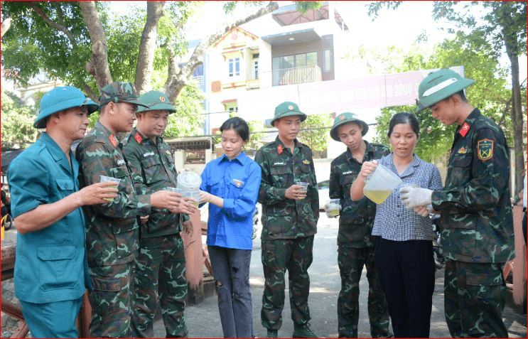 "Các anh về mái ấm nhà vui"