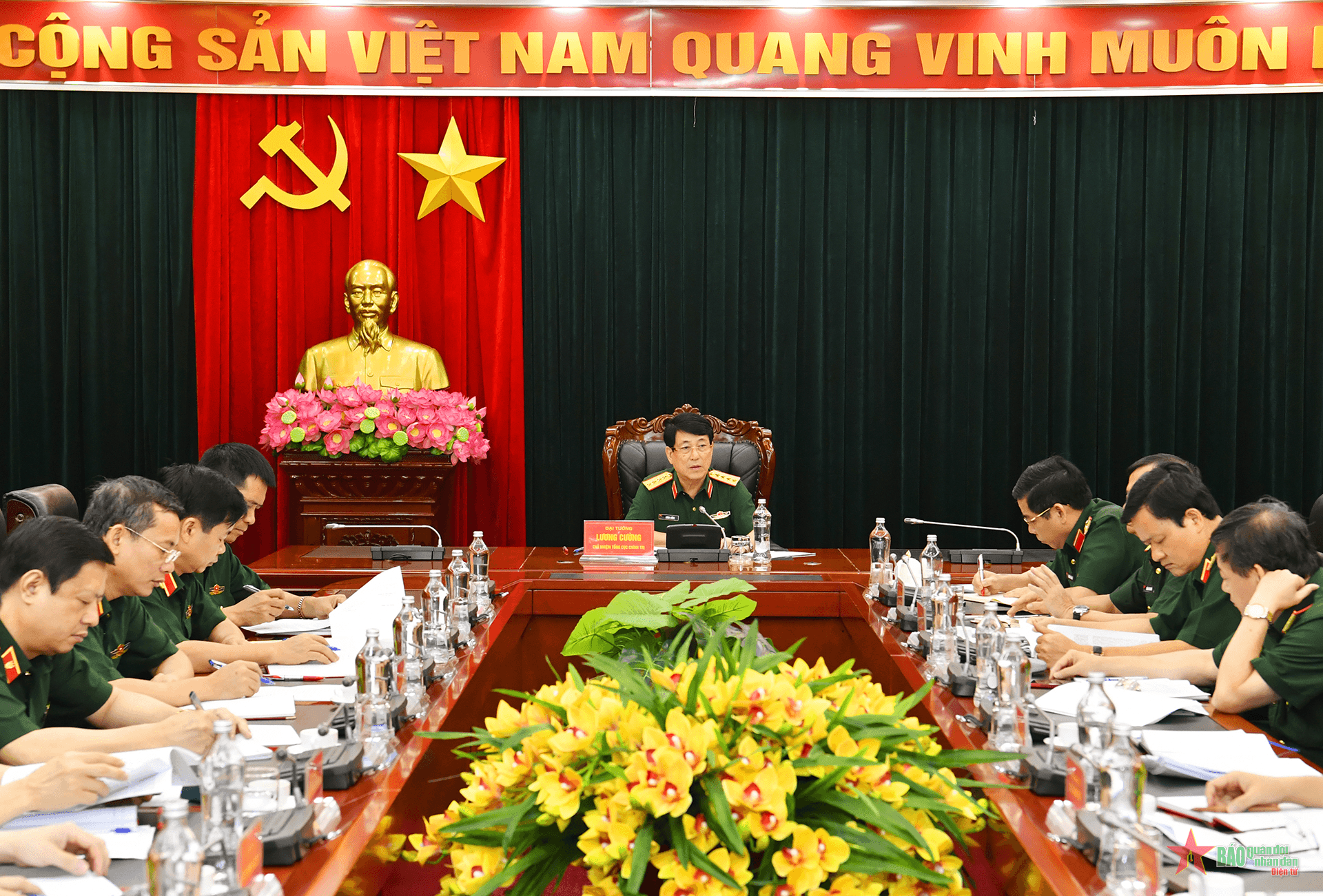 Đại tướng Lương Cường: Nâng cao nhận thức, trách nhiệm cho cán bộ, chiến sĩ về nhiệm vụ bảo vệ Tổ quốc