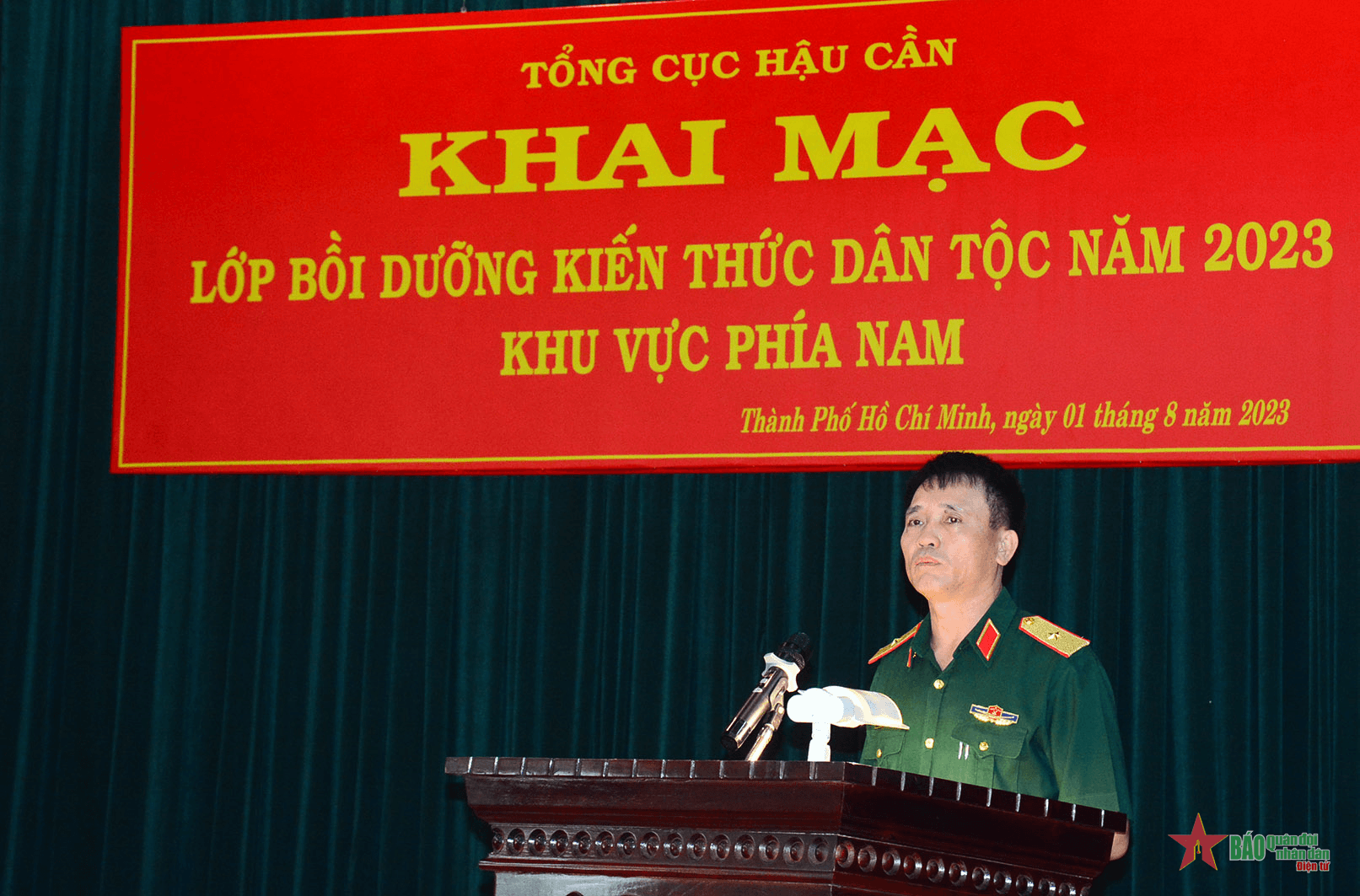 Tổng cục Hậu cần khai mạc lớp bồi dưỡng kiến thức dân tộc khu vực phía Nam