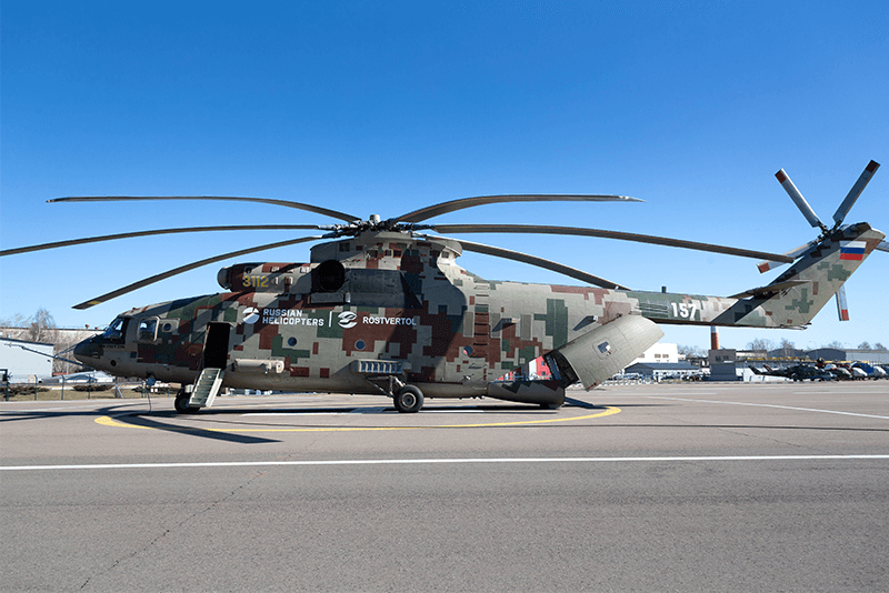 Nga ra mắt biến thể trực thăng mới và hiện đại nhất Mi-26T2V