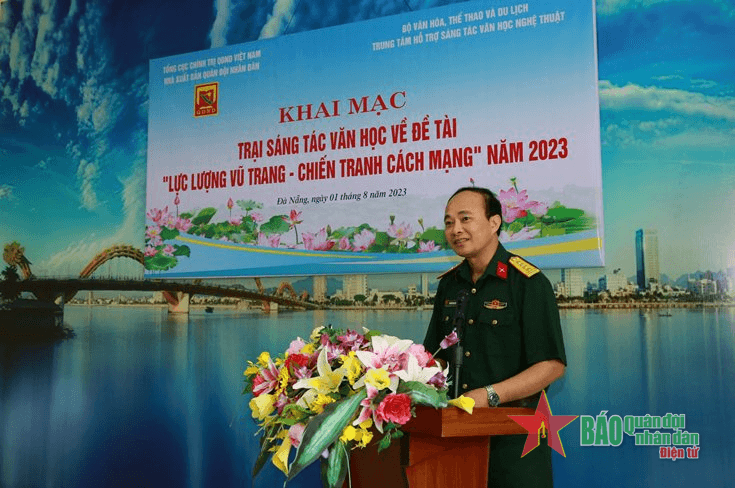 Nhà xuất bản Quân đội nhân dân: Khai mạc trại sáng tác văn học về đề tài lực lượng vũ trang