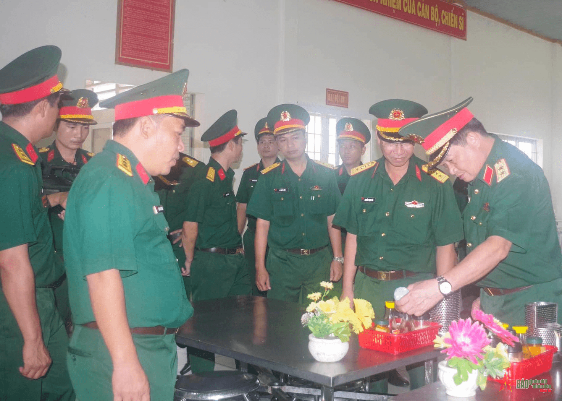 Bộ tư lệnh Quân khu 7 kiểm tra tại Trung đoàn 271 (Sư đoàn 5)