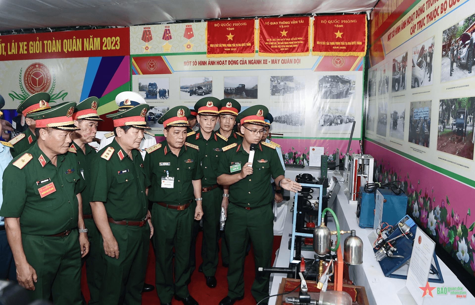 Khai mạc Hội thi xe tốt, lái xe giỏi toàn quân năm 2023