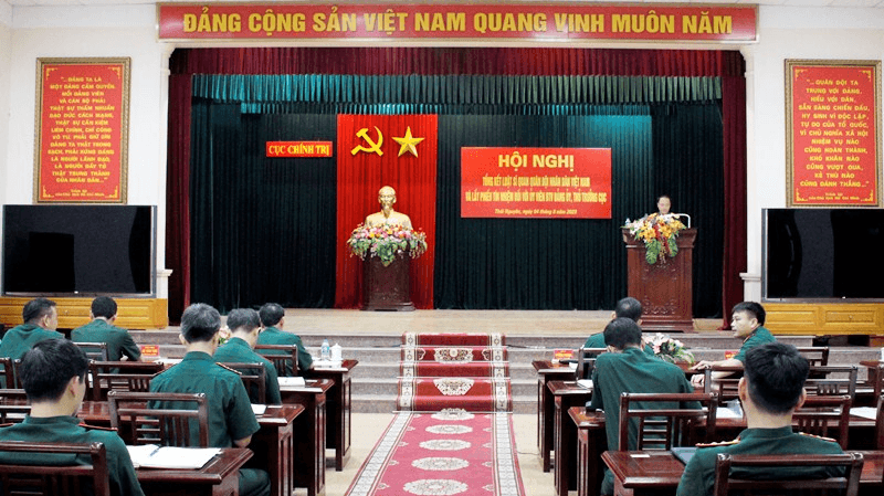 Cục Chính trị Quân khu 1: Tổng kết Luật Sĩ quan Quân đội nhân dân Việt Nam
