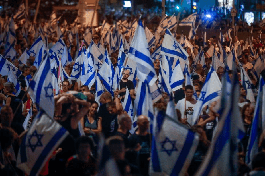 Hàng nghìn người tiếp tục biểu tình phản đối cải cách tư pháp ở Israel
