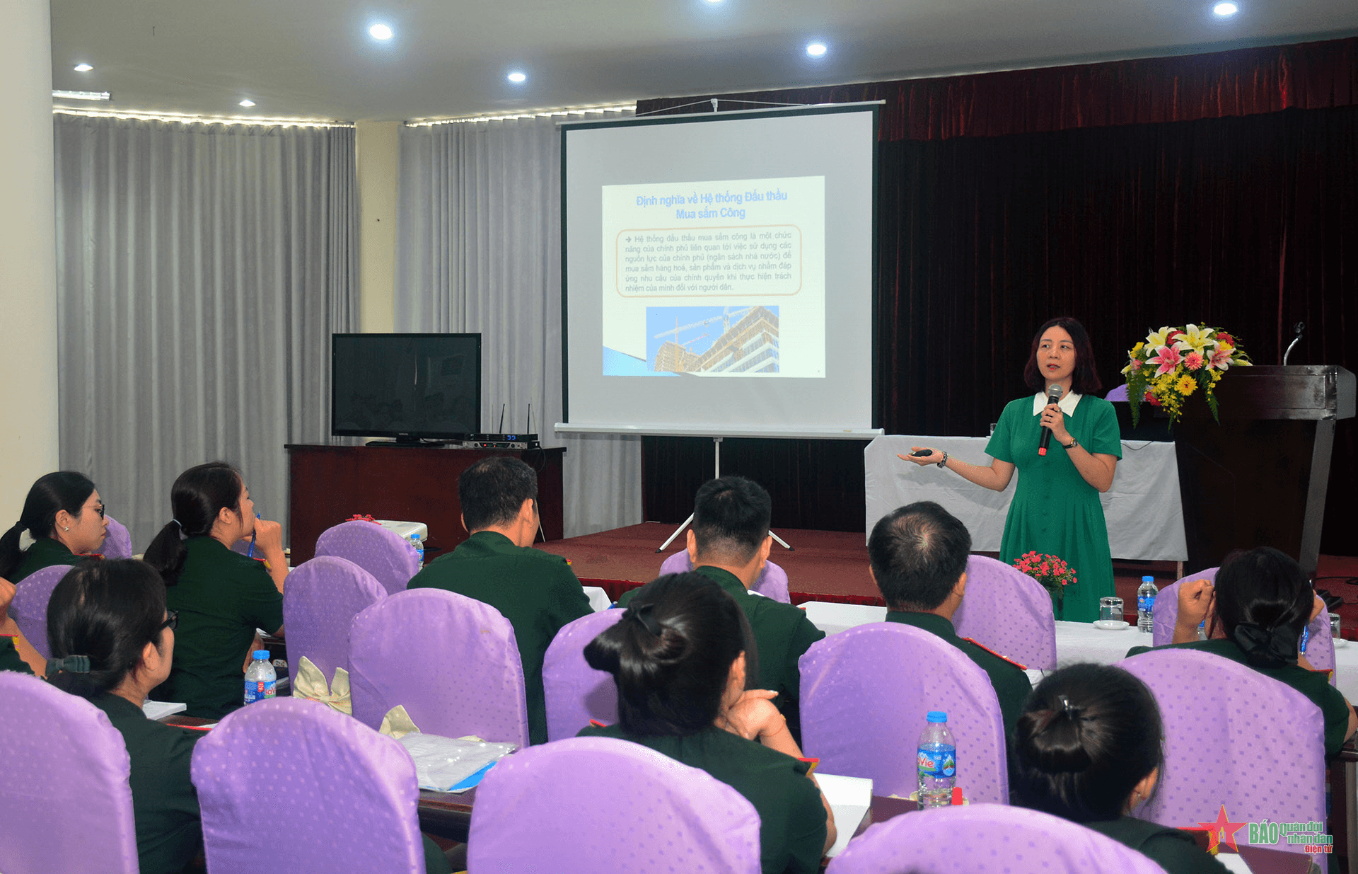 Cục Kế hoạch và Đầu tư Bộ Quốc phòng: Khai giảng khóa đào tạo về đấu thầu và quản lý dự án