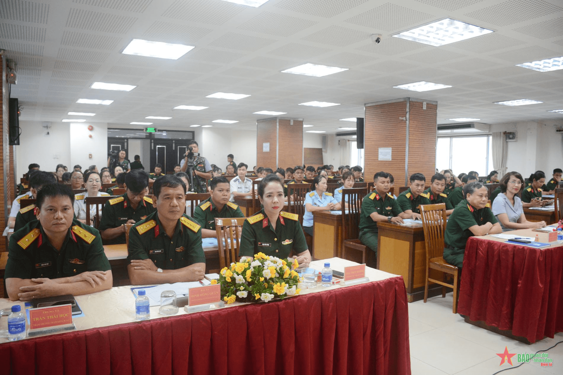 Thư viện Quân đội tập huấn công tác nghiệp vụ thư viện khu vực phía Nam năm 2023