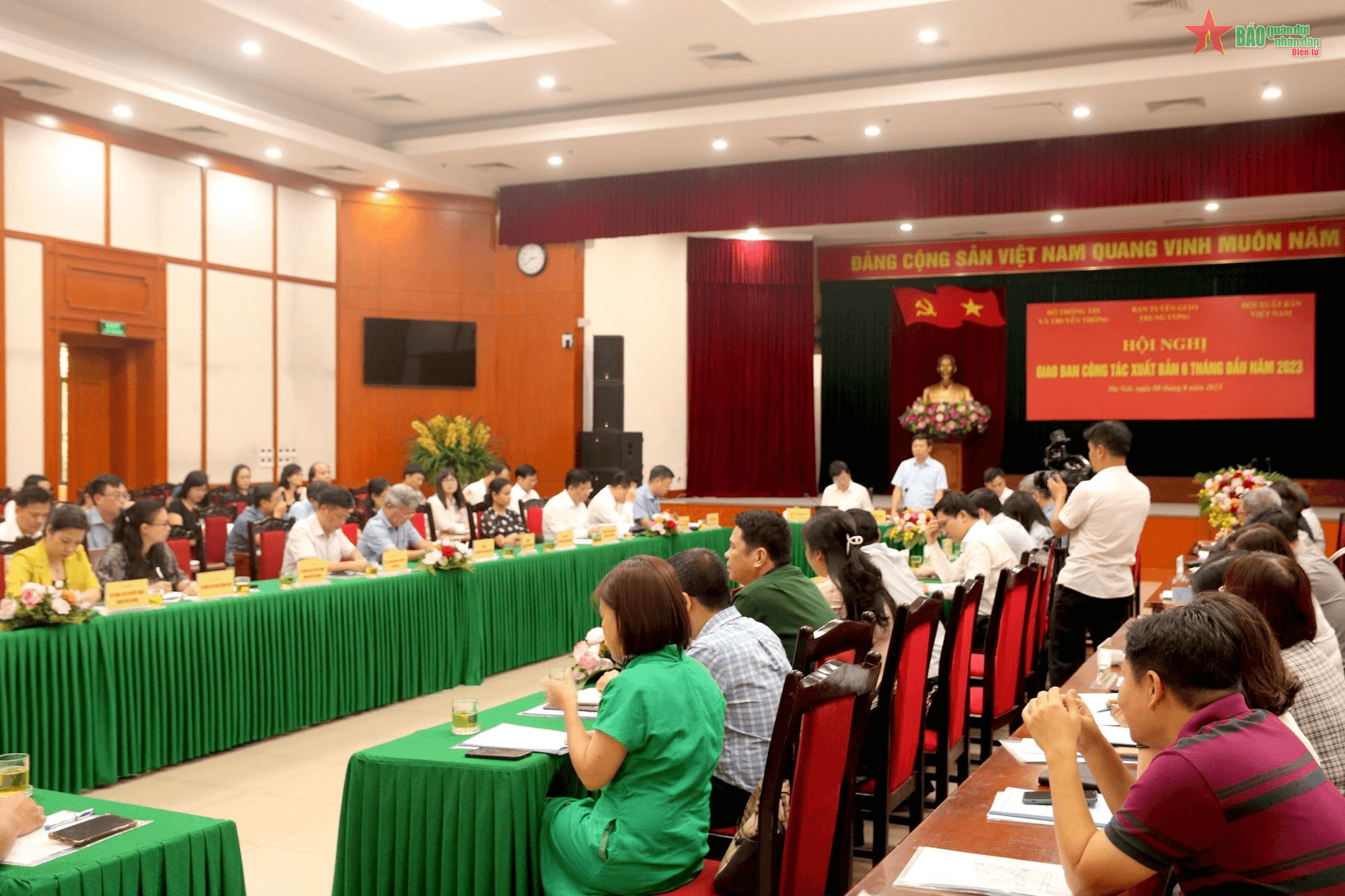 Giao ban công tác xuất bản 6 tháng đầu năm 2023