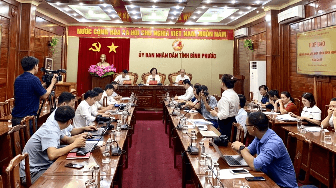 Bình Phước giới thiệu chương trình hội nghị văn hóa năm 2023