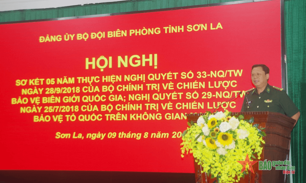 Bộ đội Biên phòng tỉnh Sơn La sơ kết 5 năm thực hiện Nghị quyết số 33 và Nghị quyết số 29 của Bộ Chính trị