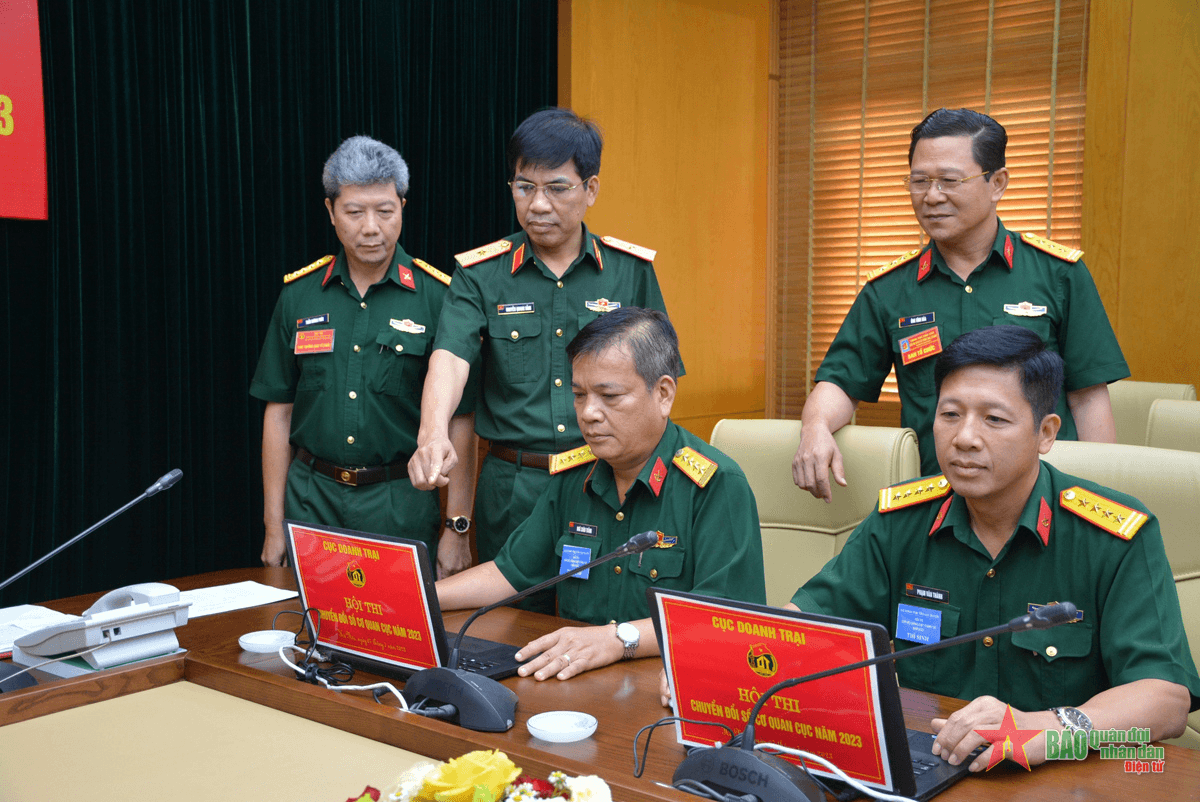 Bộ đội Hậu cần làm theo lời Bác Hồ dạy - Ngành doanh trại nỗ lực chuyển đổi số