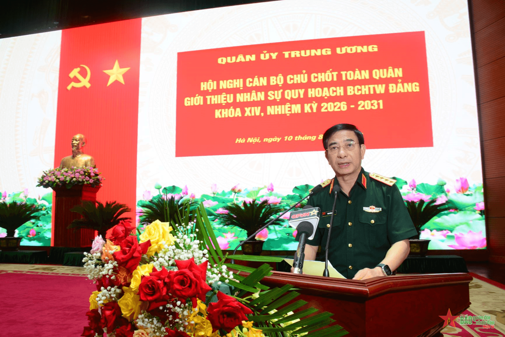 Quân ủy Trung ương tổ chức hội nghị cán bộ chủ chốt toàn quân