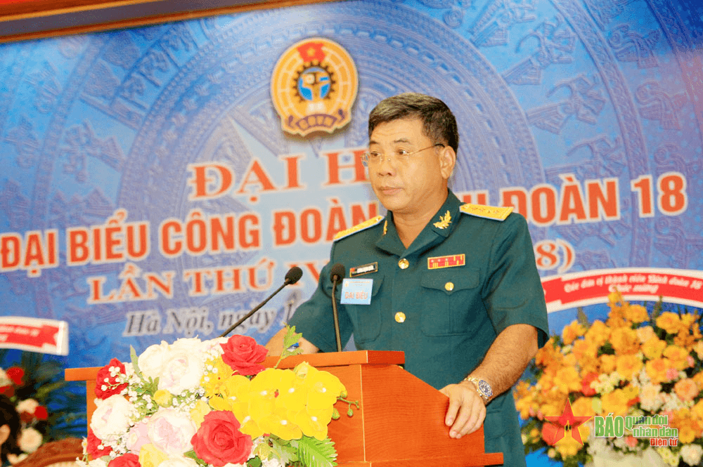 Đại hội đại biểu Công đoàn Binh đoàn 18 lần thứ IV (2023-2028)