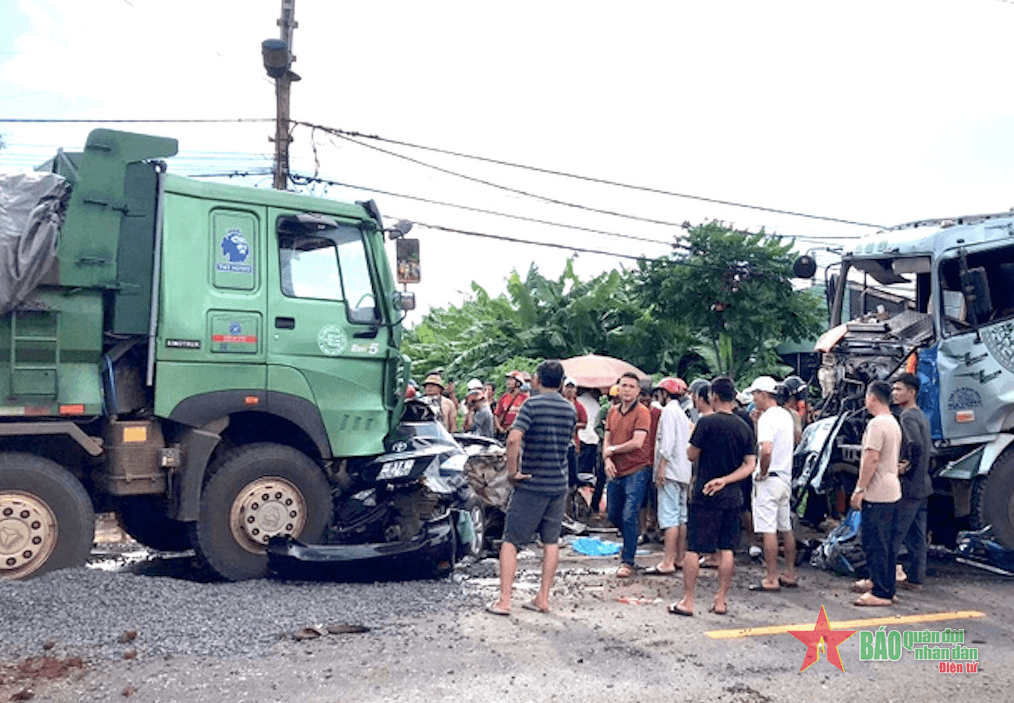 Khởi tố vụ án tai nạn giao thông đặc biệt nghiêm trọng tại Gia Lai