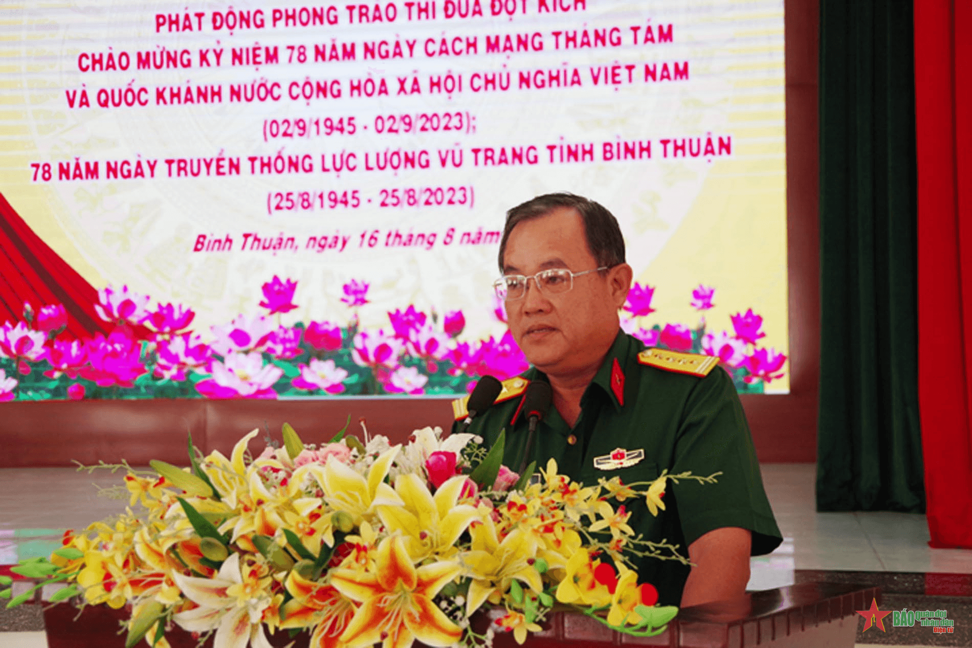 Phát động thi đua đột kích chào mừng 78 năm Ngày Quốc khánh 2-9