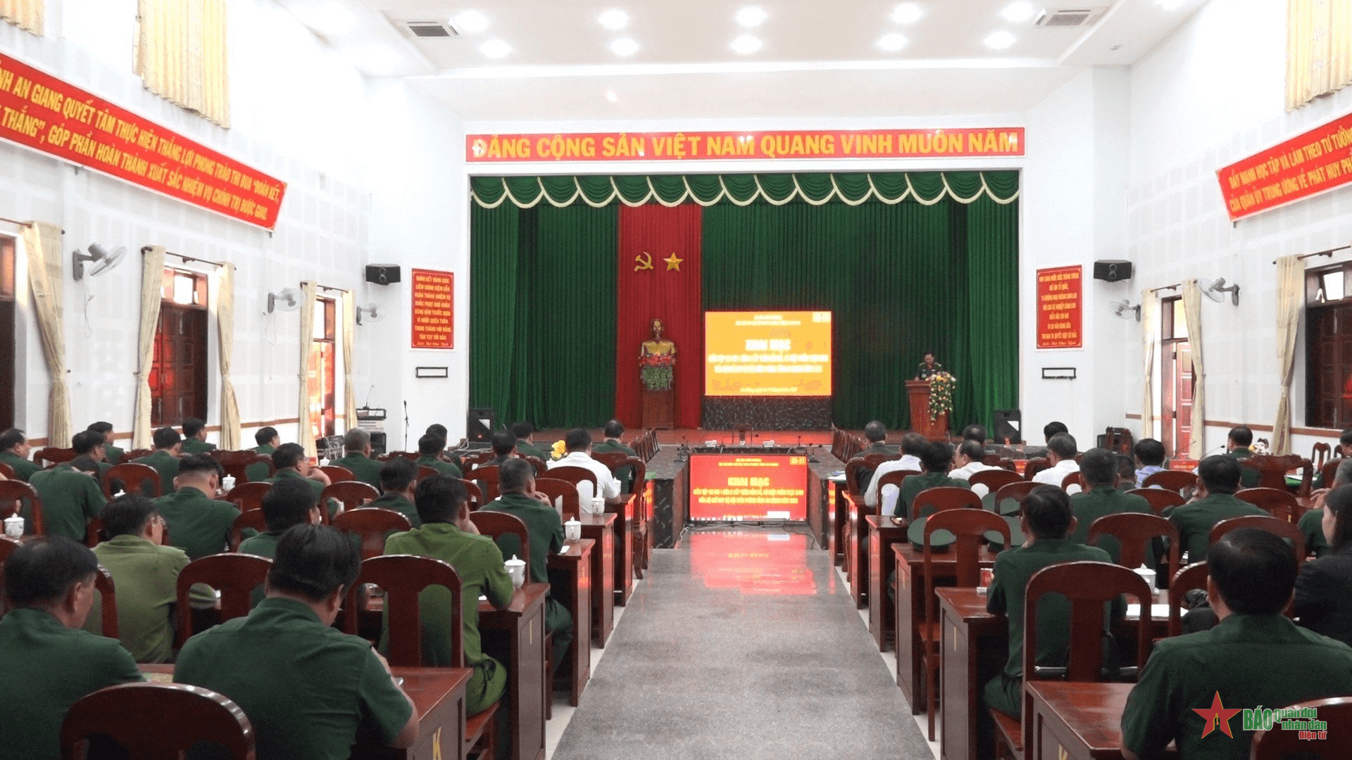 Bộ đội Biên phòng tỉnh An Giang khai mạc diễn tập chỉ huy tham mưu 1 bên 2 cấp