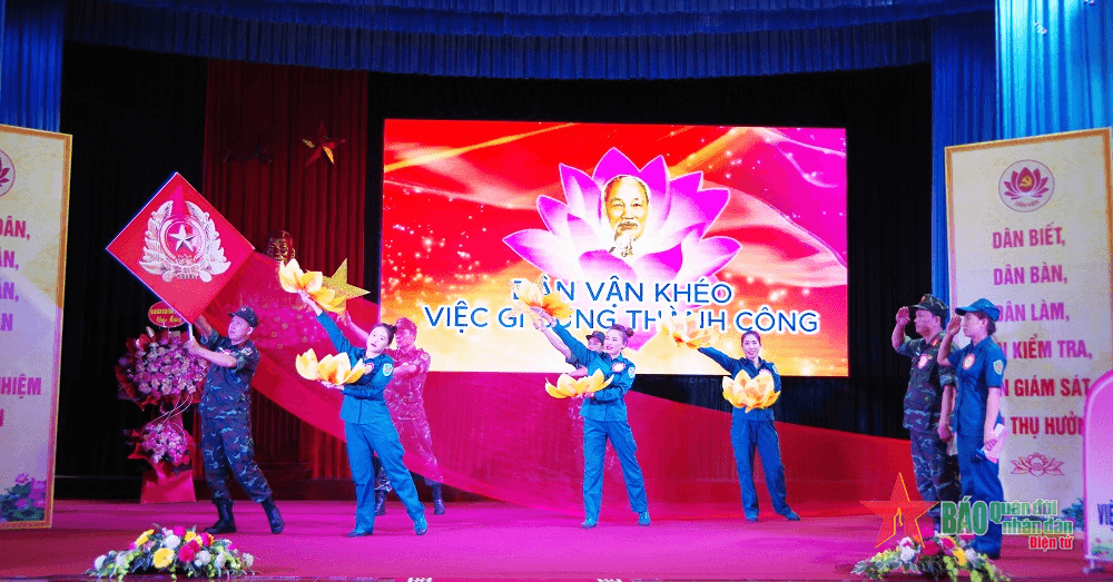 Bộ CHQS tỉnh Sơn La khai mạc Hội thi “Dân vận khéo” năm 2023