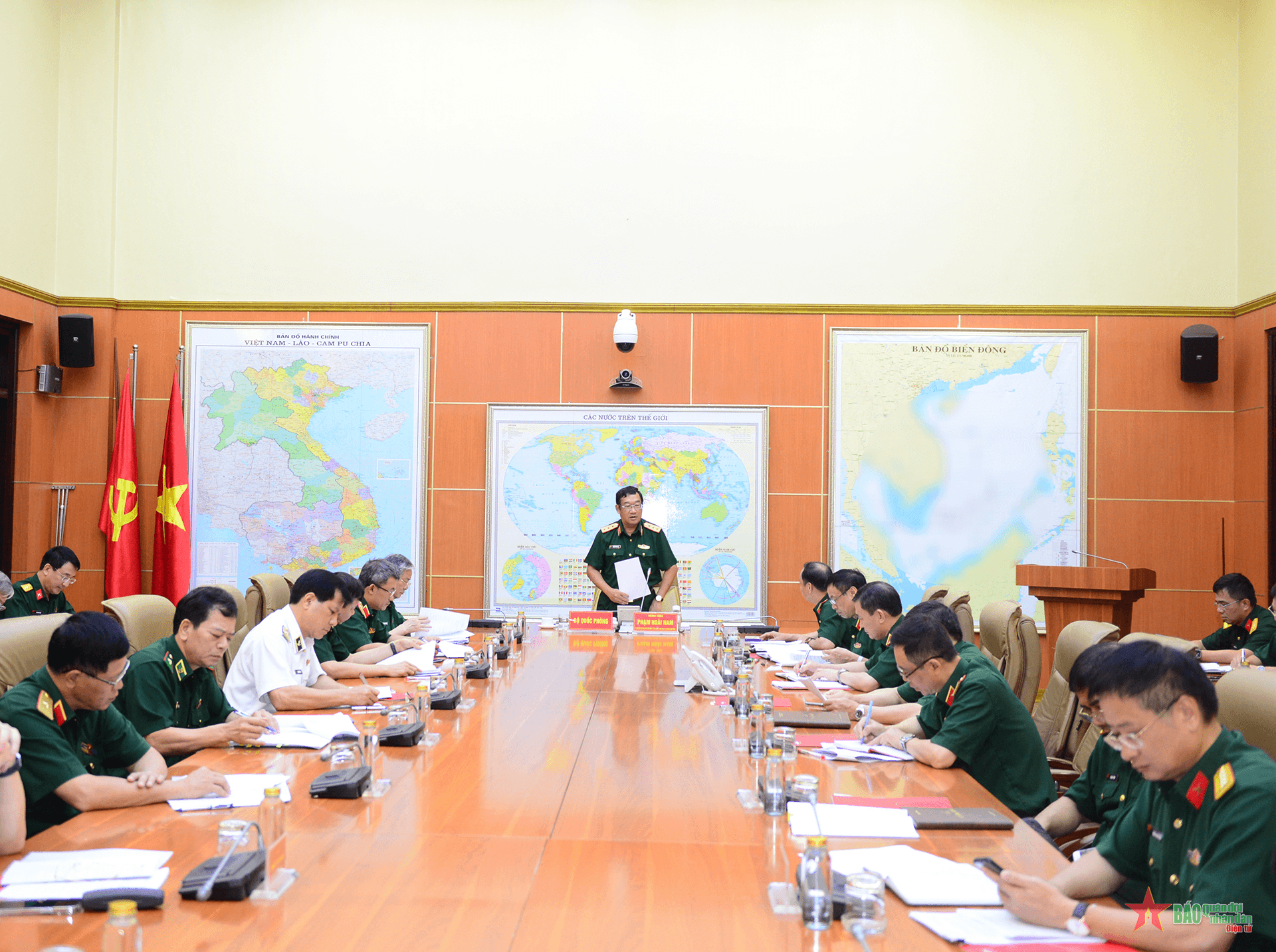 Thượng tướng Phạm Hoài Nam: Triển khai kế hoạch thực hiện đề tài về công nghiệp quốc phòng công nghệ cao phải khoa học, khả thi