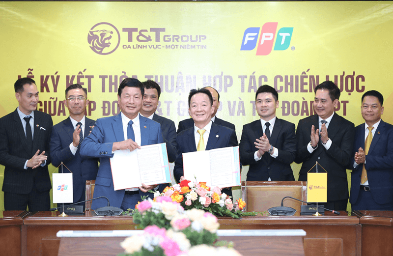 Tập đoàn T&T hợp tác chiến lược với Tập đoàn FPT