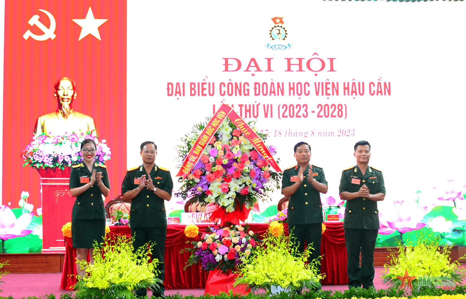 Học viện Hậu cần khơi dậy khát vọng, khả năng, sức sáng tạo của đoàn viên công đoàn

​