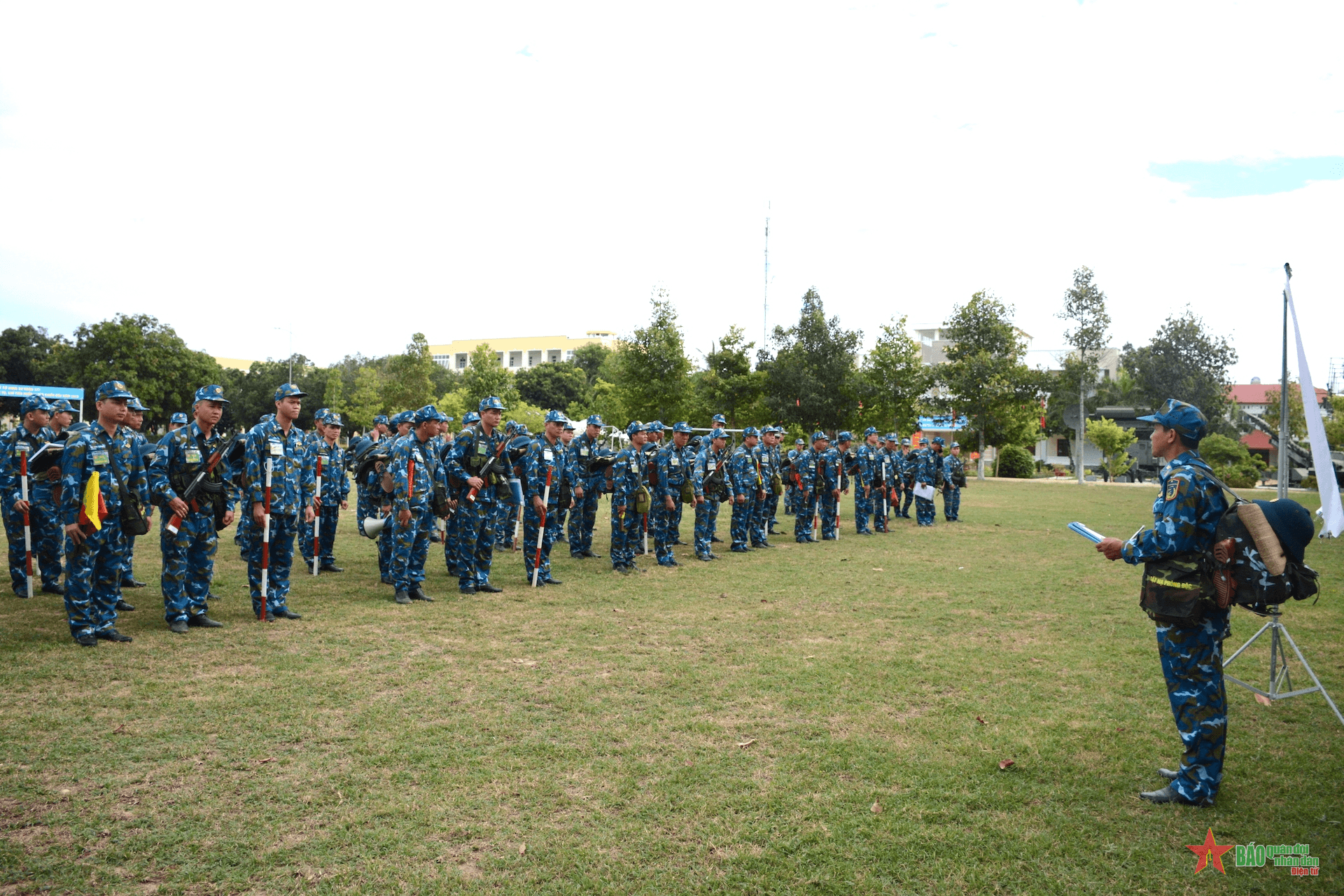 Sư đoàn 377 diễn tập chỉ huy - tham mưu một bên hai cấp năm 2023