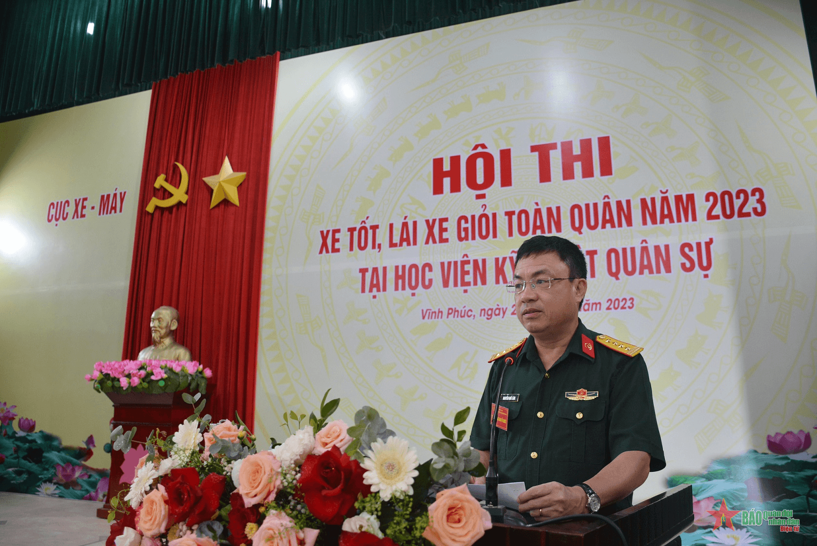 Cục Xe-Máy, Tổng cục Kỹ thuật chấm thi Hội thi xe tốt, lái xe giỏi tại Học viện Kỹ thuật Quân sự