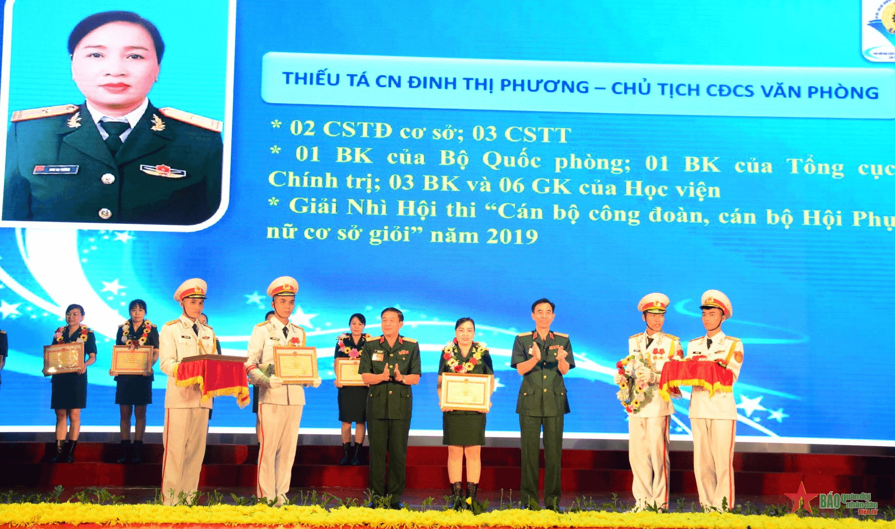Học viện Chính trị tuyên dương đoàn viên công đoàn tiêu biểu xuất sắc