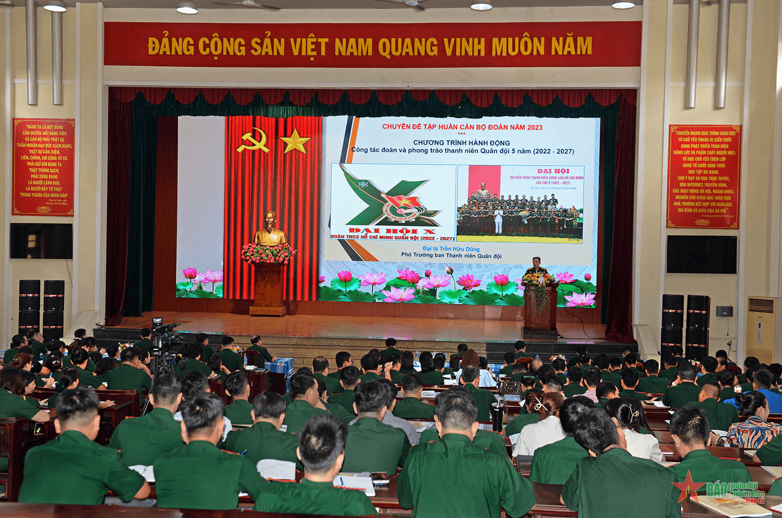 Tổng cục Kỹ thuật tập huấn nâng cao kỹ năng, nghiệp vụ công tác quần chúng