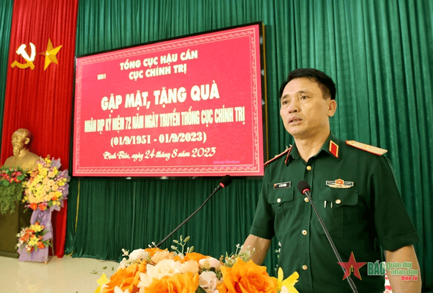 Cục Chính trị, Tổng cục Hậu cần tổ chức hành quân về nguồn tại Định Hóa, Thái Nguyên

​