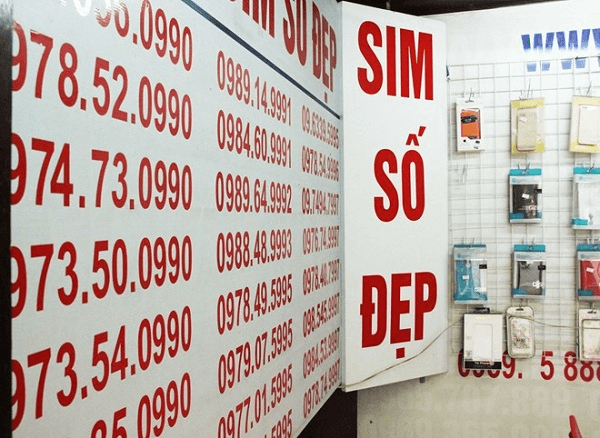 Số điện thoại đẹp sẽ được đấu giá?